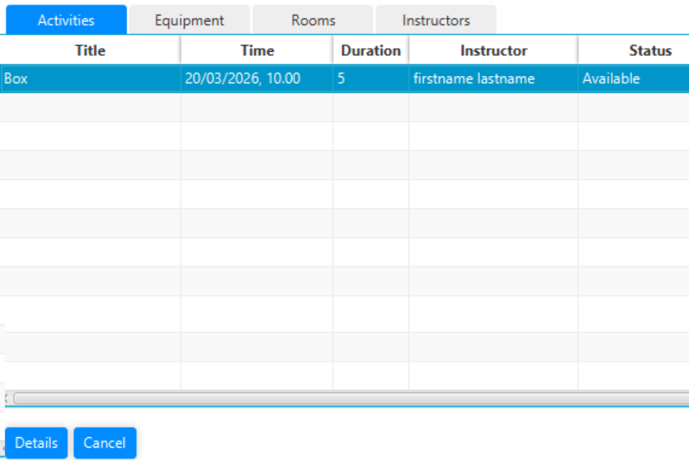 Fitness Center Management System